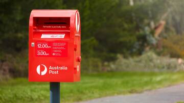 The cost of sending a small letter will increase by 30 cents from April 3. Picture by Australia Post