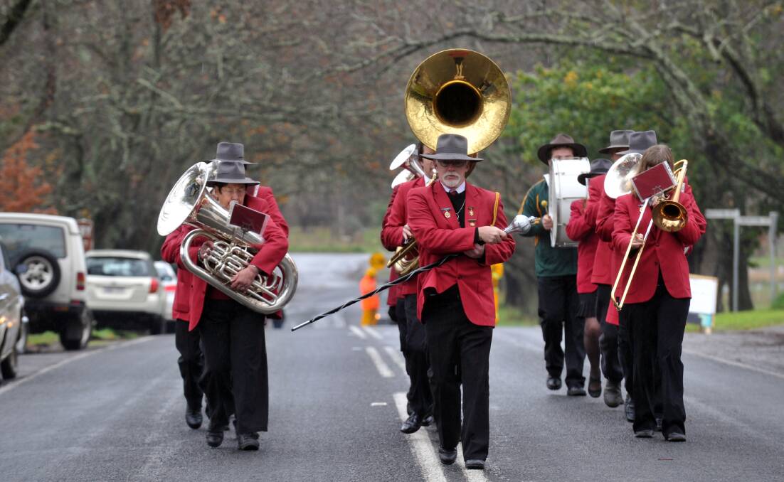 ON SONG: The beautiful sounds of the Daylesford Brass Band were unfortunately drowned out by some inconsiderate behaviour, according to Carol Oliver.