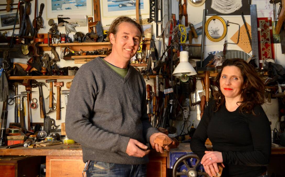 TOP DESIGN: Eganstown designers Kristian and Lousieann King of King Secret Sharer are up for a top design award with Etsy.