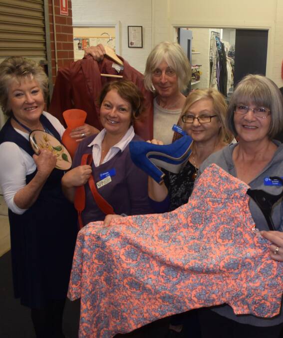 HELPING HAND: Join Penelope Hynes, Jules Sappho, Markie Linhard, Pam Kurfin and Bonnie Appleby at St Vincent's. 