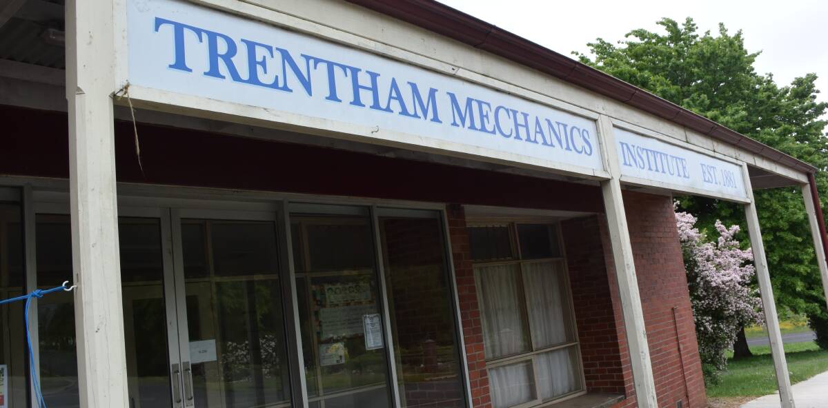DON'T KNOCK IT DOWN: The plan to knock down Trentham's Mechanics Institute has divided the community. Picture: Olivia Shying 