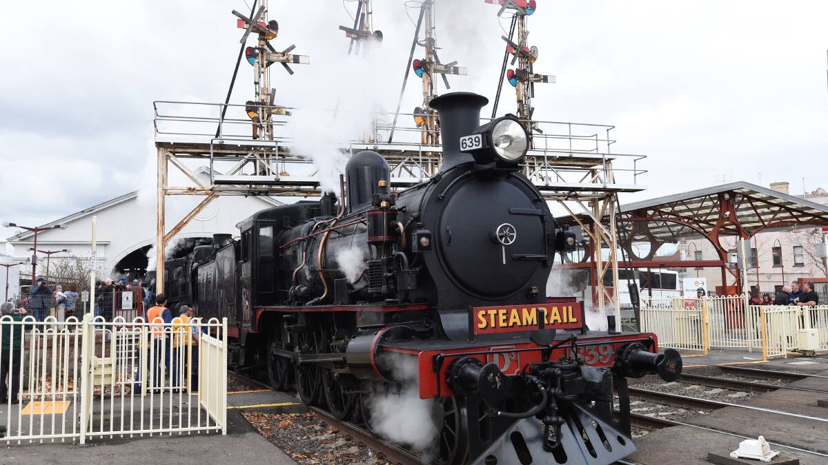 Steam trains recall golden age of rail