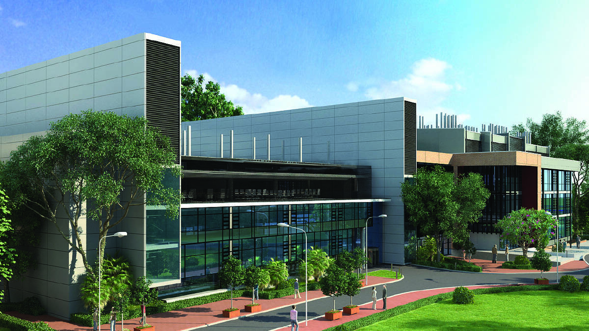 An artist's impression of University of Wollongong's $80 million Molecular Horizons research centre.