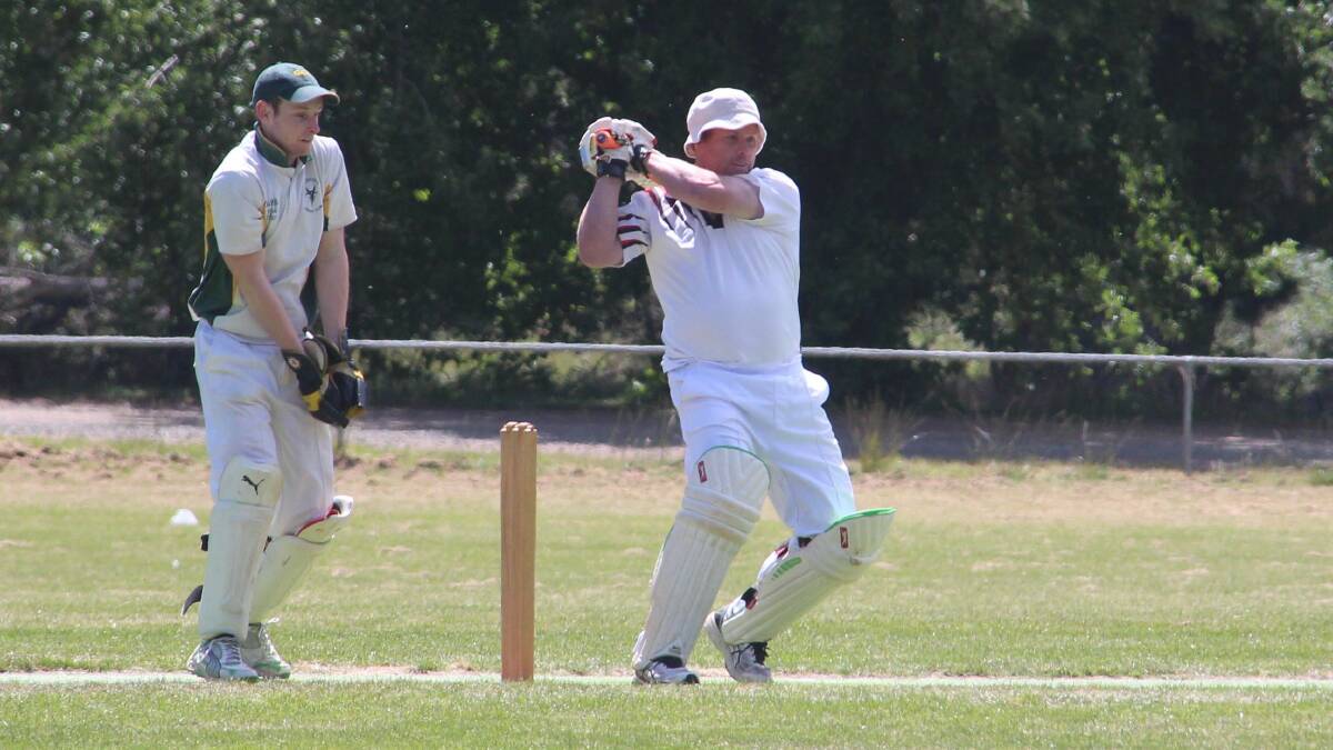 LEADERSHIP: Trentham will be hoping for a big score from Chris Boyer in this weekend's A-Reserve semi-final against Barkers Creek.