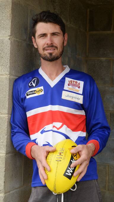 LEADER: Daylesford Football Club veteran Rob Rodgers will take over the club's reserves team next season.