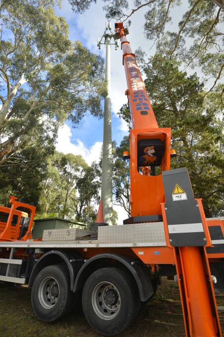 A new mobile black spot tower has been installed at Leonards Hill. 
