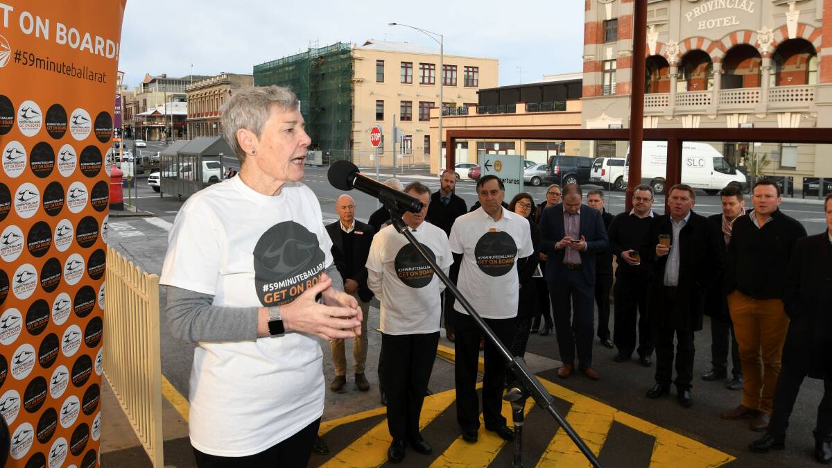 Committee for Ballarat chairman Janet Dore. Picture: Lachlan Bence