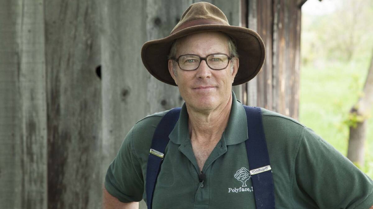 MOTIVATE: American author and farmer Joel Salatin was in Eganstown on Sunday to speak with locals about the importance of paddock to plate.    