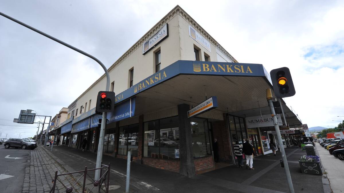 The former Banksia shopfront on the corner of Sturt and Doveton Streets. 