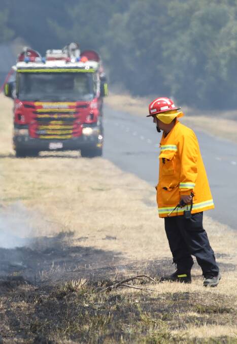 Time for caution: Fire authorities are asking regional Victorians to prepare for the fire season by ensuring their property is well maintained.  Picture: Lachlan Bence. 