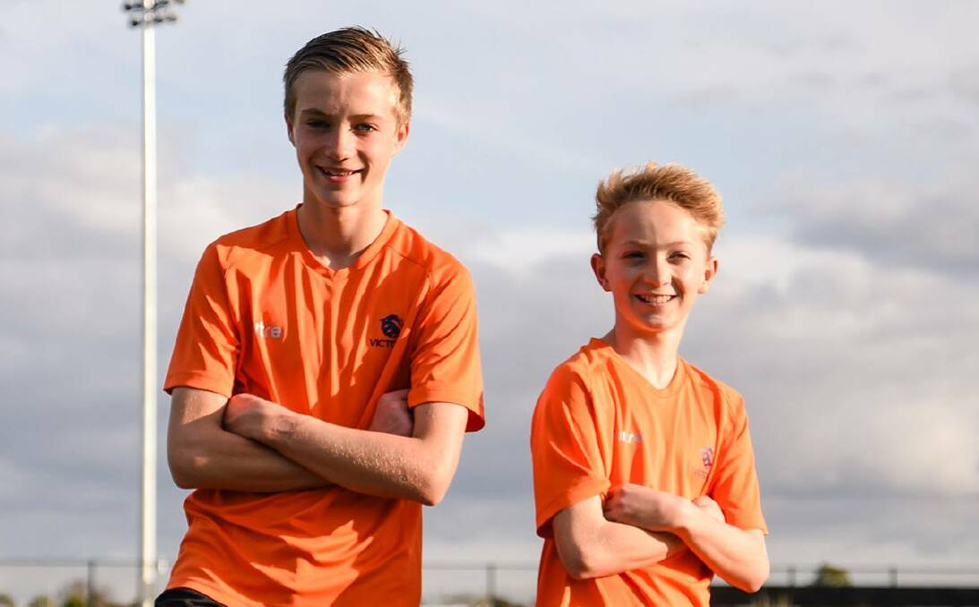 Jack Livingston and Lachlan Bardsley will line-up for Victoria in the National Youth Championships. Mark Ritchie (not pictured) will captain the side.