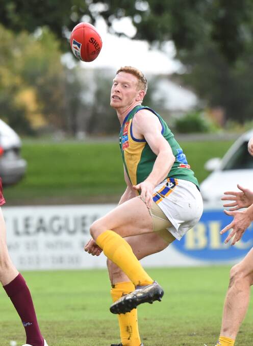 Arthur Armstrong -  back from injury to lead the Lake Wendouree ruck division