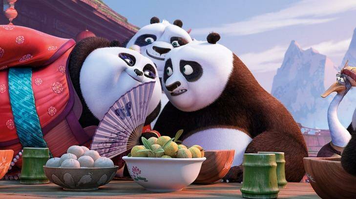 In <i>Kung Fu Panda 3</i>, Bryan Cranston voices the role of Li Shan, the father of Po. Photo: Fox