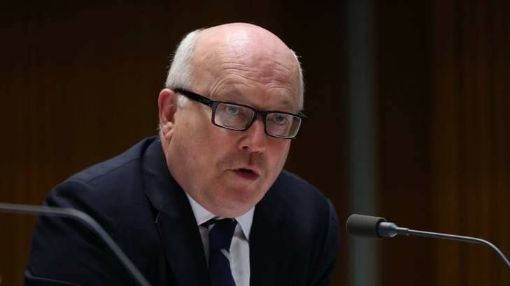 Plan to change race laws rejected: Attorney-General Senator George Brandis. Photo: Andrew Meares
