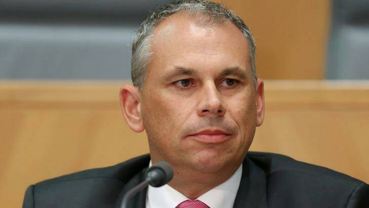 Dumped: Outgoing Northern Territory Chief Minister Adam Giles. Photo: Alex Ellinghausen