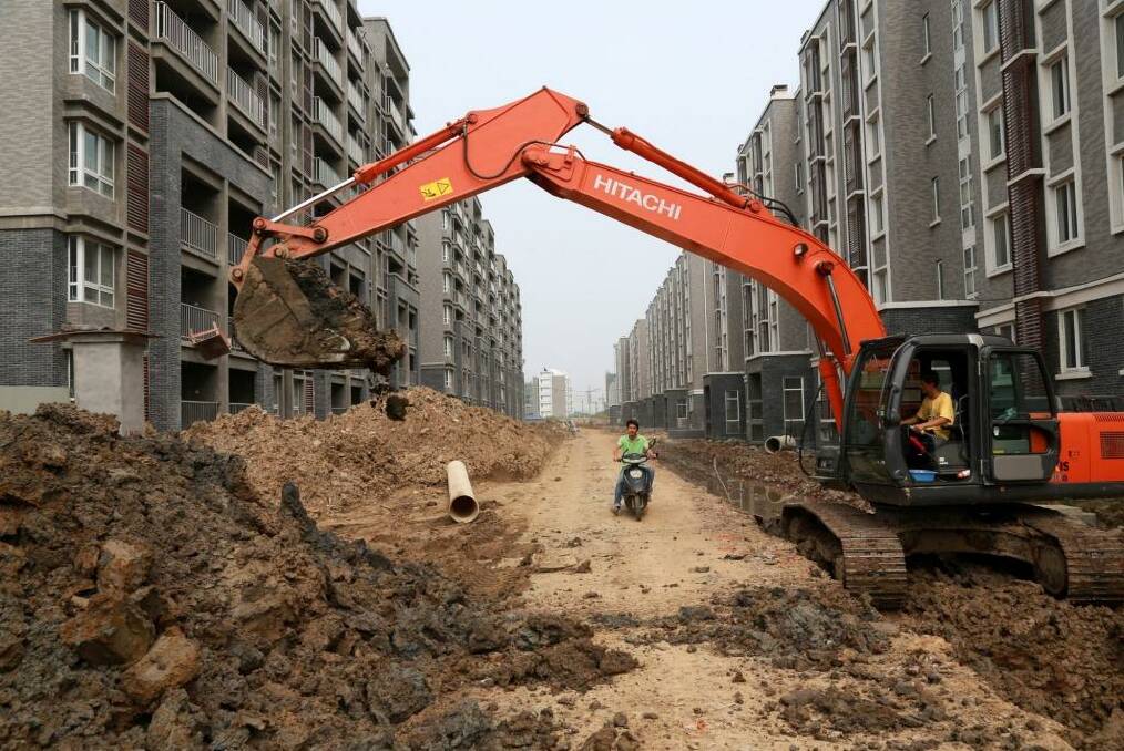China's housing sector accounts for a quarter of the country's steel demand.