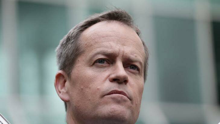Labor MP Bill Shorten has called for a rise in the refugee intake as part of the Abbott government's humanitarian mission in the Middle East. Photo: Alex Ellinghausen