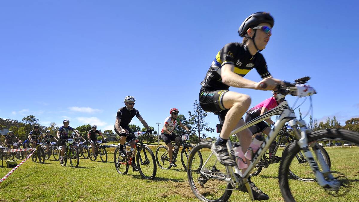Photos from the Brackenbury Mountain Bike Challenge. Pictures: Dylan Burns

