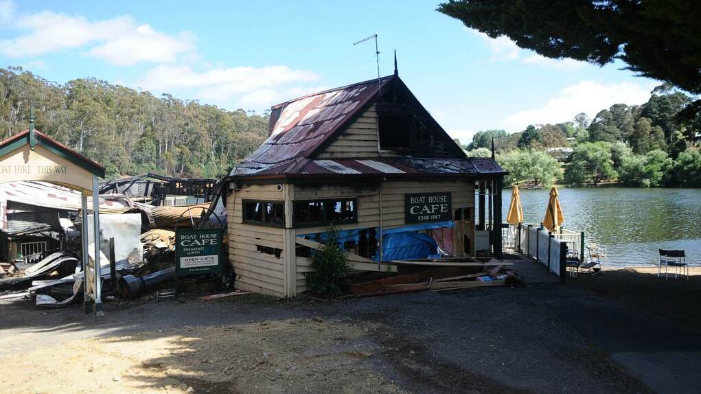 Boathouse rises from the ashes