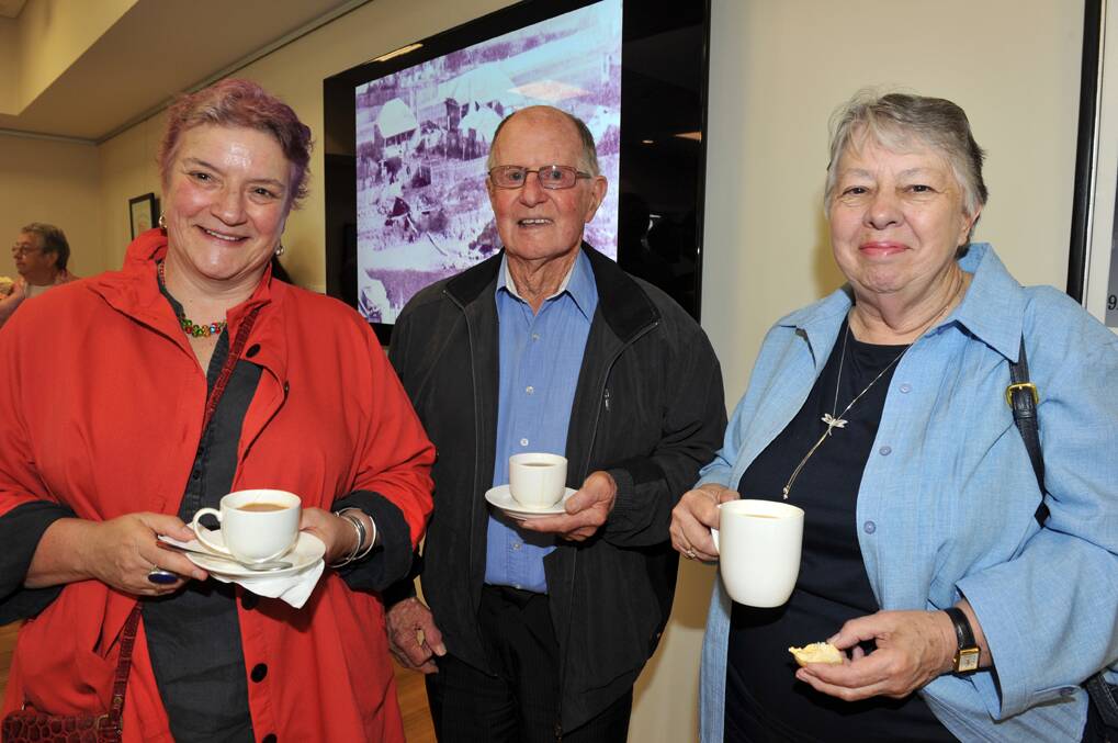 Anne Rowland, Reg Kinnersly and Margaret Fullwood.

Picture: JULIE HOUGH
