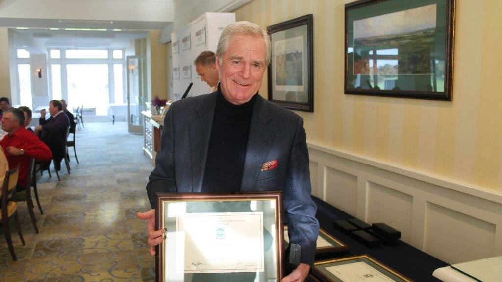 PGA life member Kel Llewellyn, who has been inducted into the Victorian Golf Hall of Fame.