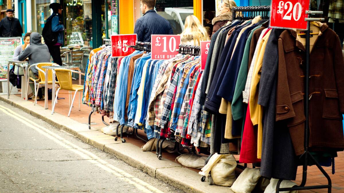 REWARD: Shopping for pre-loved clothing can be extremely rewarding, particularly if you can snag a bargain.