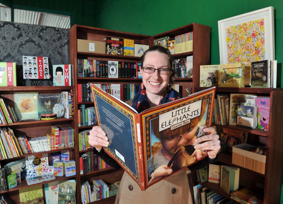 Wendy Sattler is opening a new bookshop in Clunes called Sneaky Fox Books.  Picture: Julie Hough