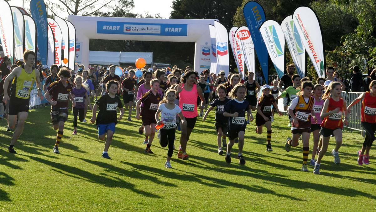  BUSSELTON: The City of Busselton’s inaugural running of the Chevron City to Surf took off on Sunday attracting more than 1000 runners. Photo: Busselton-Dunsborough Mail.