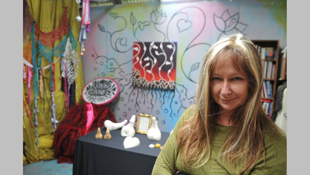 Kristeena Saville may be forced to find a new space to showcase her artwork. 