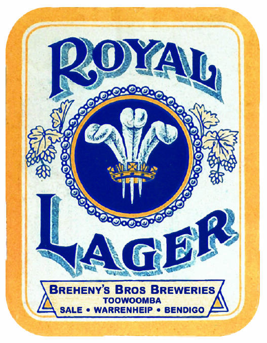 The cousins launched Breheny Brothers Royal Lager in January.