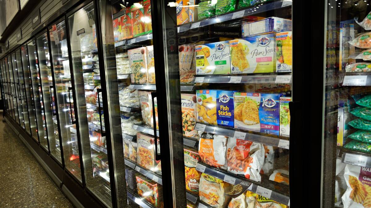 Frozen supermarket goods. Picture via Canva