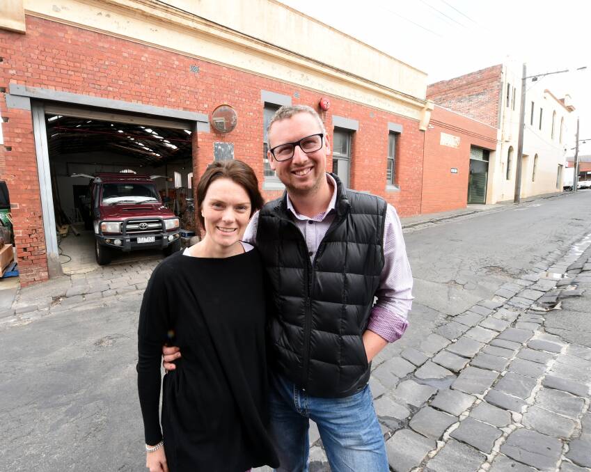 FOODIES: Elise and Sam Rowe will open The Hydrant cafe, on McKenzie Street, between Armstrong Street and Creswick Road. It is one of five liquor licence requests currently before Ballarat City Council. Picture: Jeremy Bannister