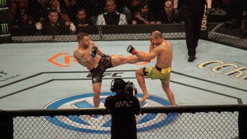 Ultimate fighting championship is hugely violent and hugely popular. Picture Shutterstock