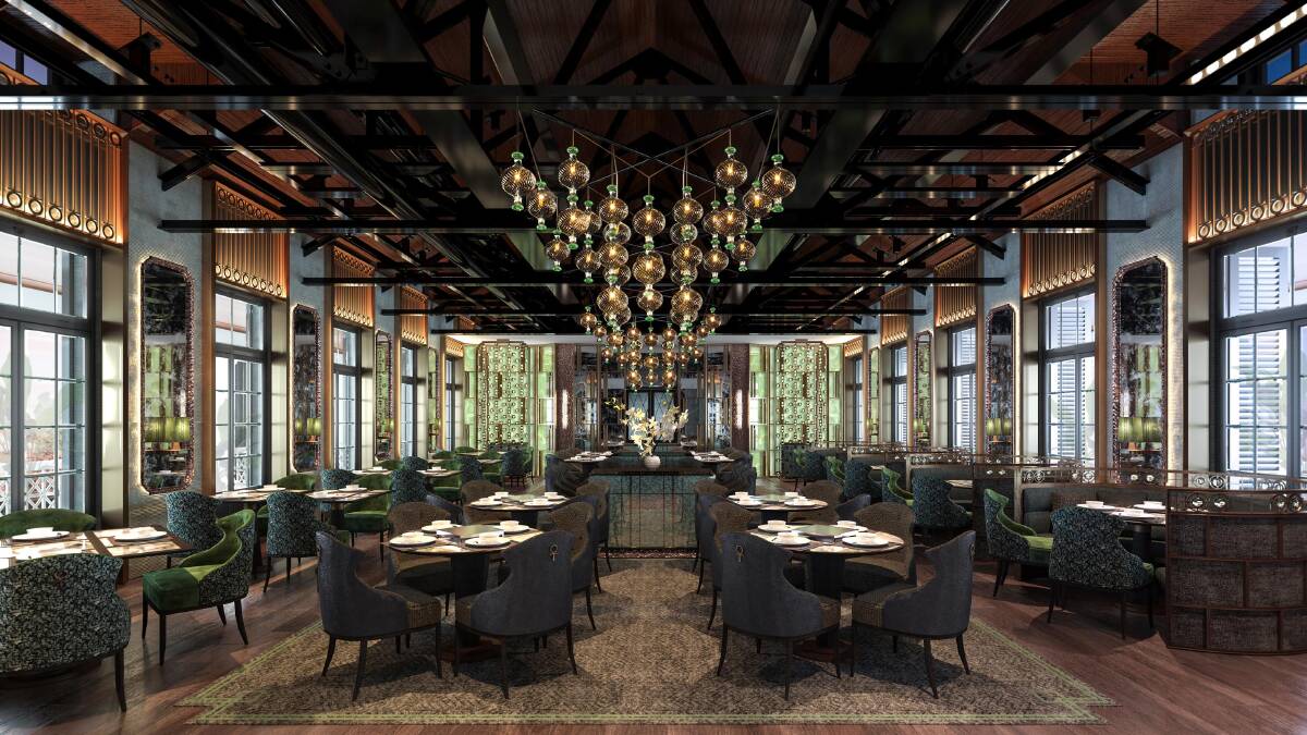 The Chinese Library … an elegant new restaurant for Hong Kong. 