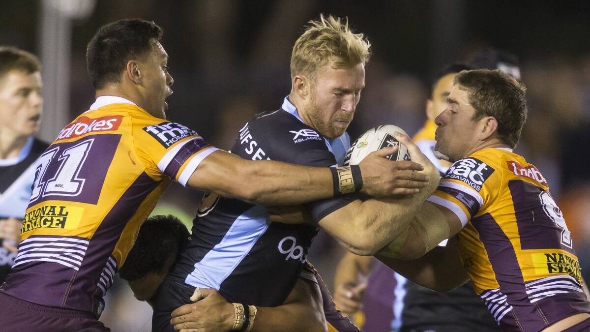 Called up: Sharks prop Matt Prior has been chosen in the NSW squad for State of Origin II. Picture: AAP Image