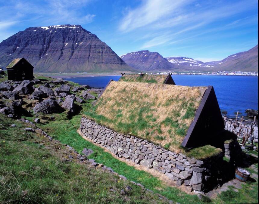 The Osvor seamans cottage in Iceland's remote West Fjords distict.
