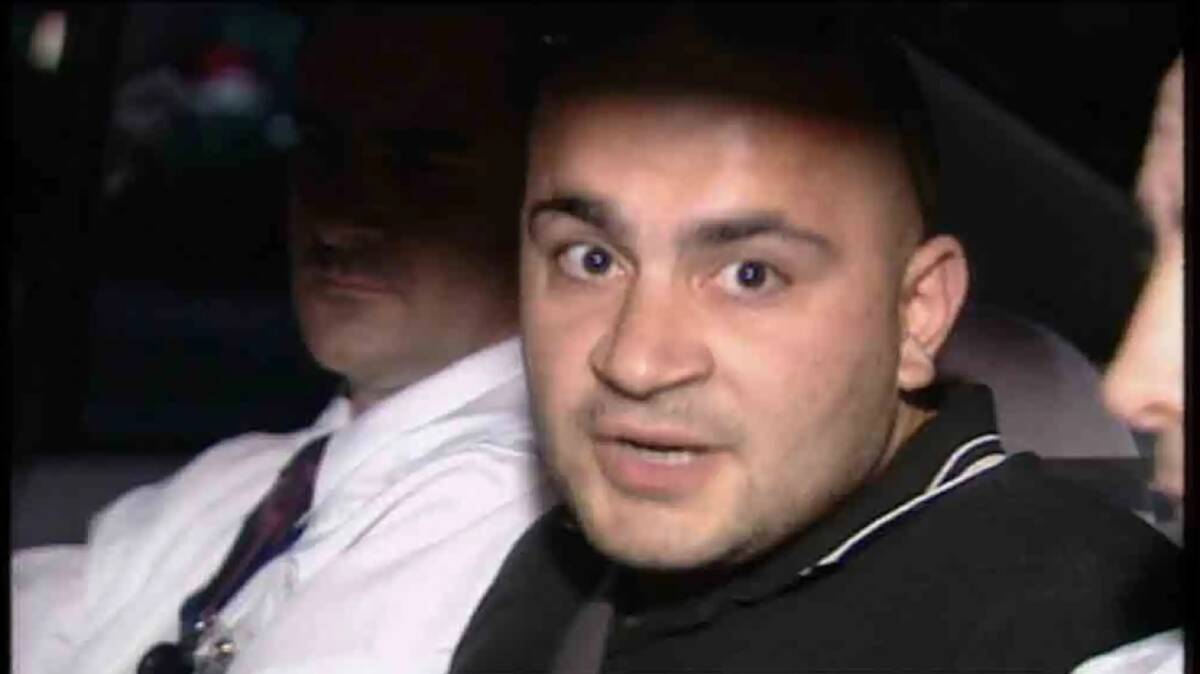 Hizir Ferman after being arrested in 2003.