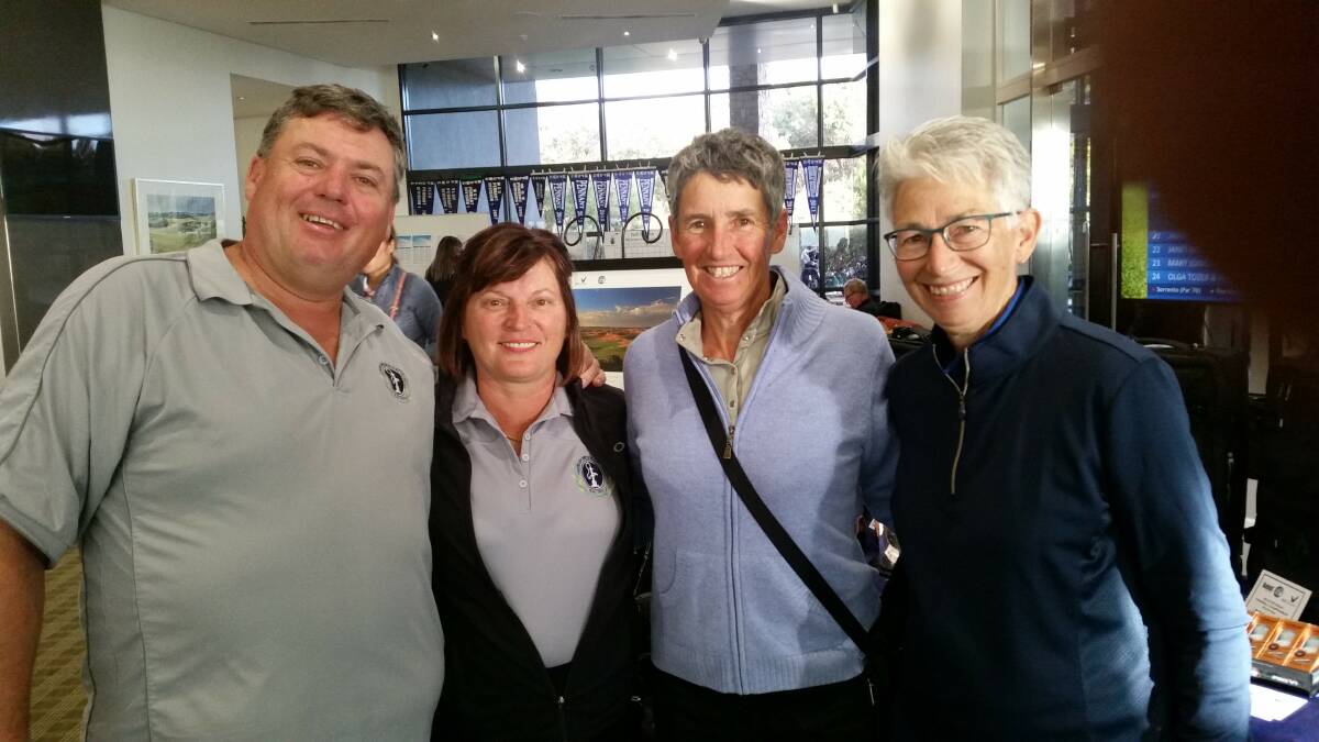 Biljana and John Krunic and Bev and Jan Smith played in Golf Victoria's 4BBB state finals.