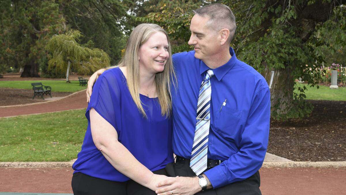 PROUD: Jeremy and Belinda McKnight are passionate to build on their daughter's legacy in palliative care for regional areas. Picture: Lachlan Bence