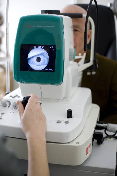 CLEAR VISION: Regular eye tests are essential to ensure conditions such as age-related macular degeneration and glaucoma are detected early, before sight is lost.


