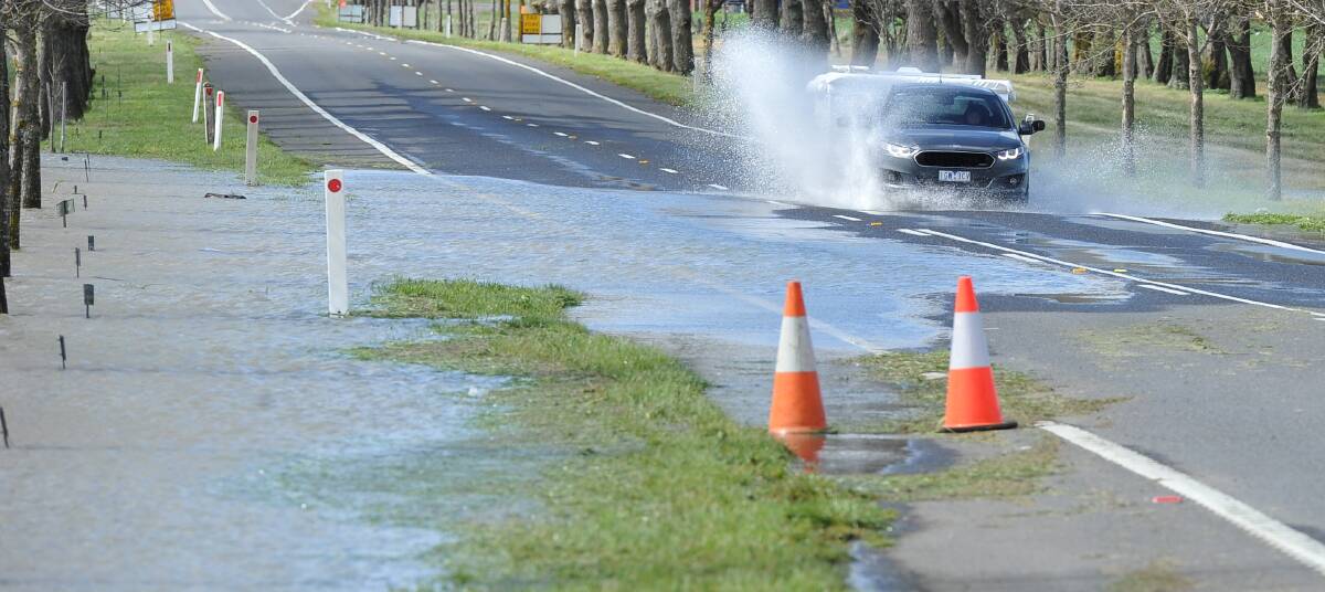 Motorists urged to drive safely in wet conditions