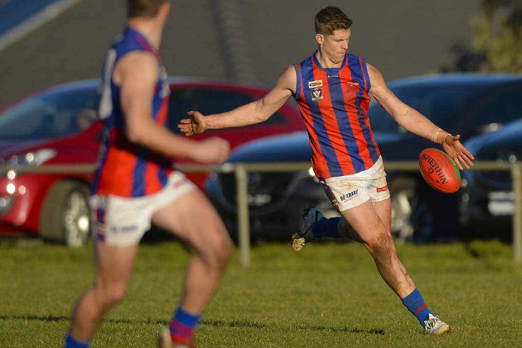UNCERTAINTY: It is still unclear whether Nick Dal Santo will play in Hepburn’s qualifying final against Springbank next Sunday.