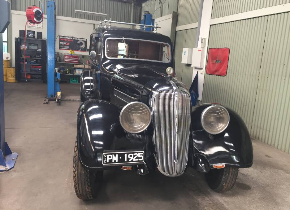 Vintage Hudson hearse finds a new home in Ballarat