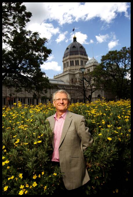 SPEAKER: Gerard Mansour, Victoria's first Commissioner for Older Victorians, photographed at Exhibition Building Gardens in Melbourne. Photo: Simon O'Dwyer

