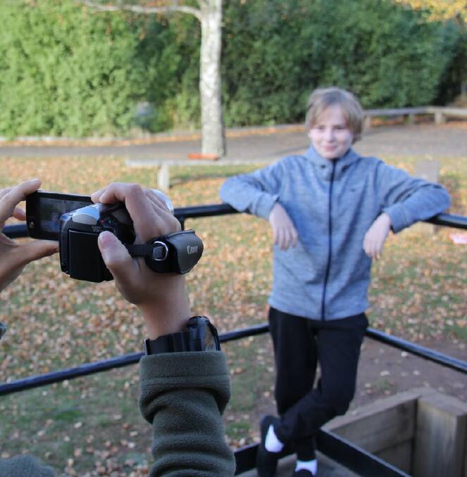 BUDDING FILMMAKERS: Kids are learning to express themselves through film.