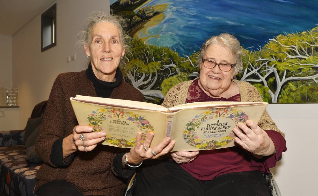 FRIENDSHIP: Jane Marriott and Zelda Martin at the John Curtin Aged Care Facility in Creswick. Photo: Dylan Burns