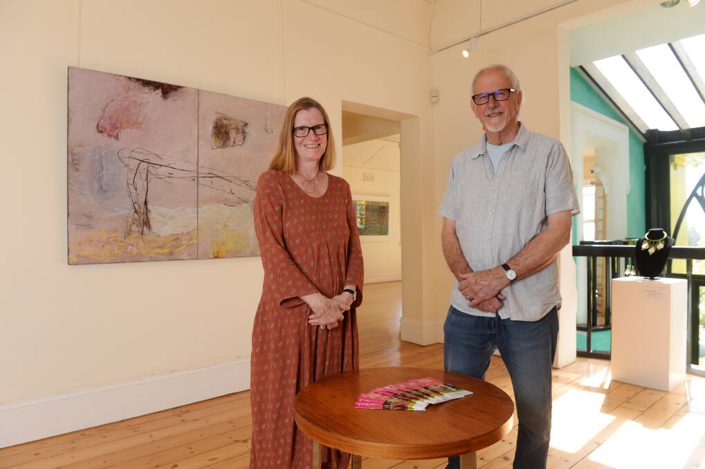 OPEN STUDIOS: Artists Anne Saunders and Doug Wright are just two of the local artists taking part this year. Photo: Kate Healy