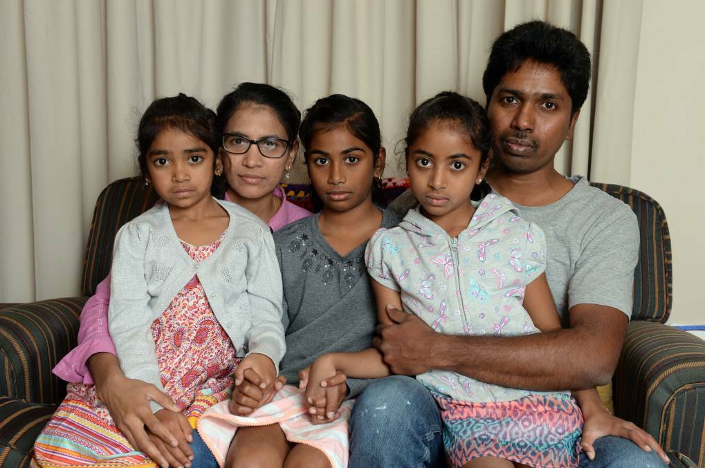 The family worry as they have not been granted citizenship. Photo: Kate Healy