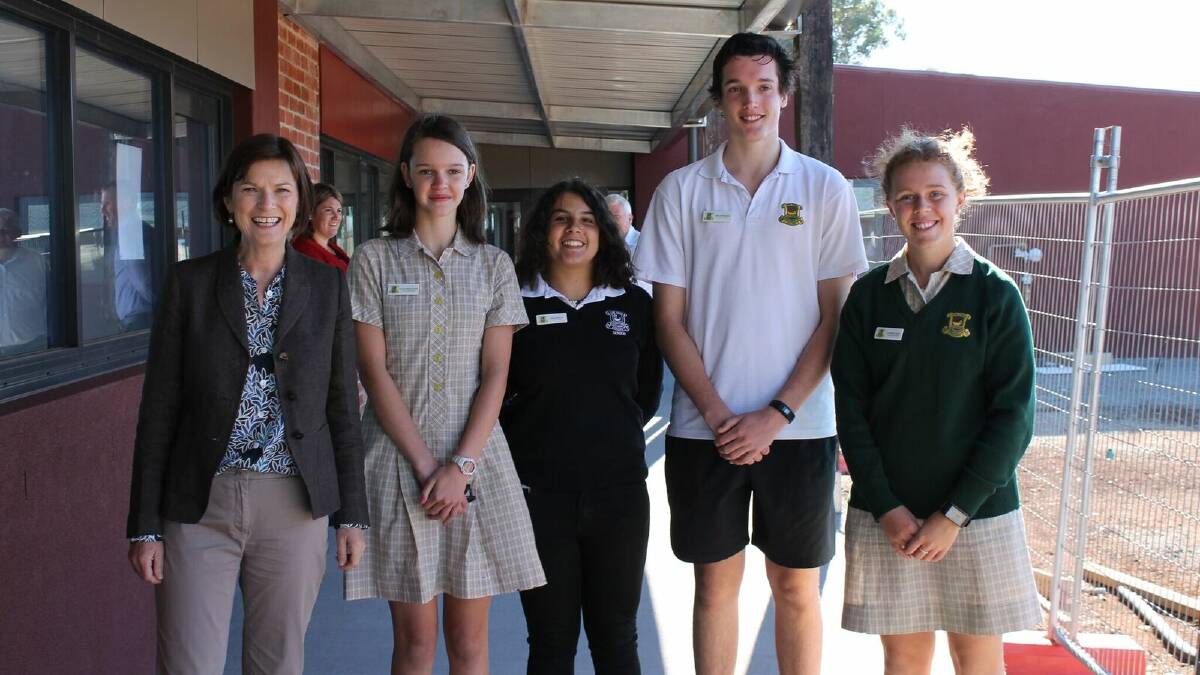 GREAT START: Stage one of Daylesford Secondary College's $10 million upgrade is now complete, just in time for students starting their new school year.