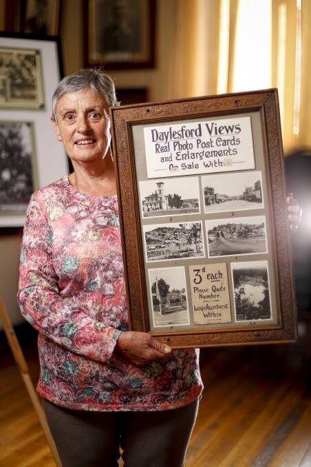 CHRONICLED: Daylesford and District Historical Society's next exhibition will be a display of more than 300 postcards from the past. Photo: Dylan Burns